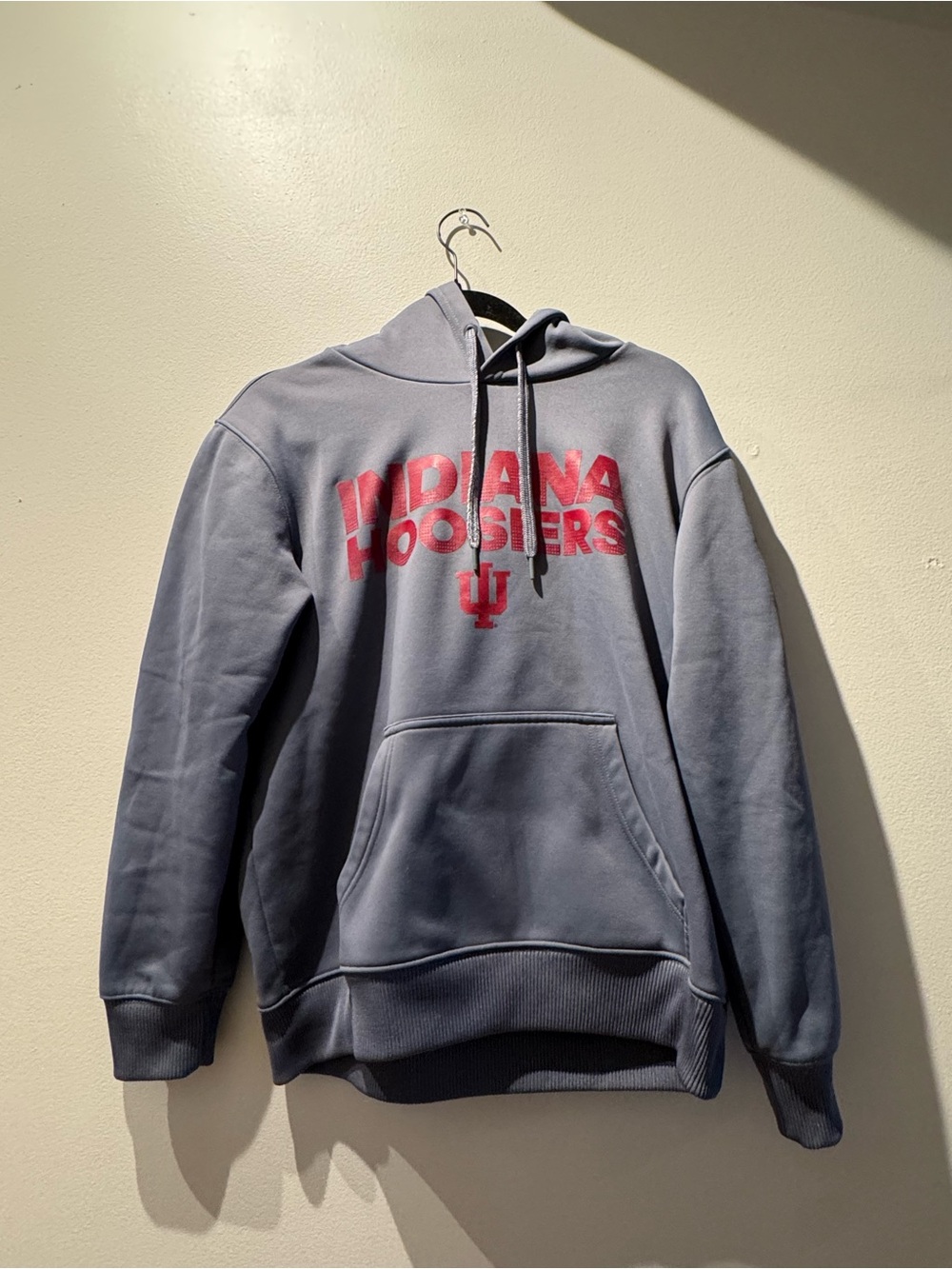 Official Adidas Indiana University Hoosiers Graphic Pullover Hoodie